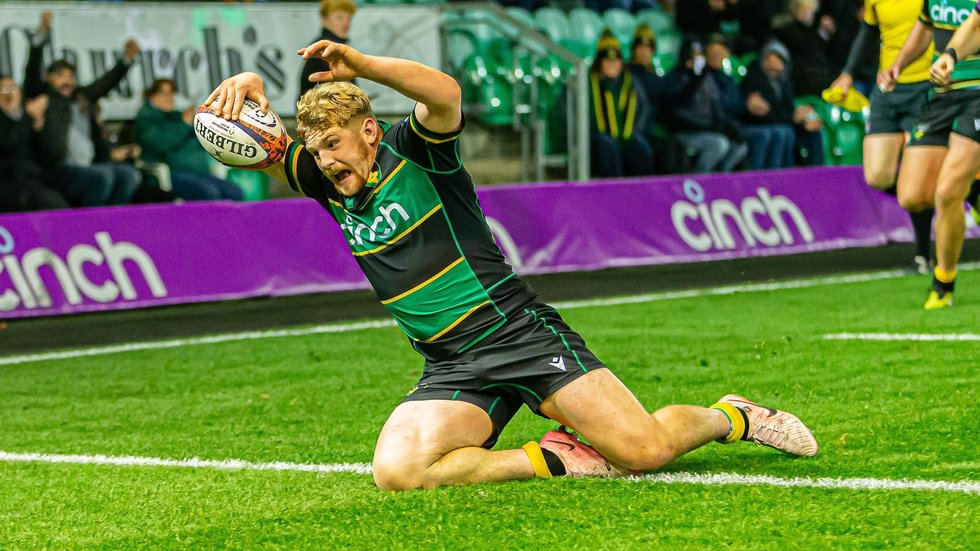 Northampton saints’ Craig Wright during the 2024/25 season.