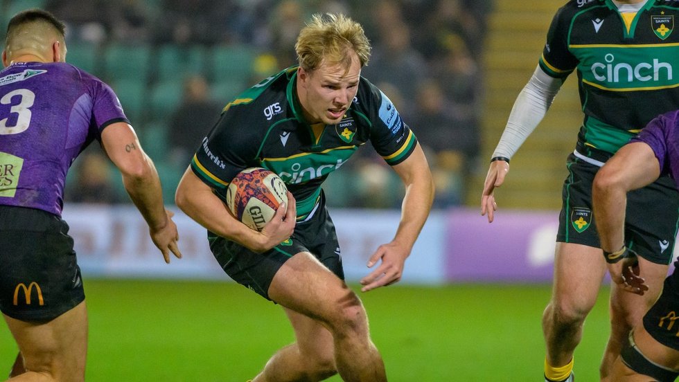 Northampton Saints’ Toby Cousins during the 2024/25 season.