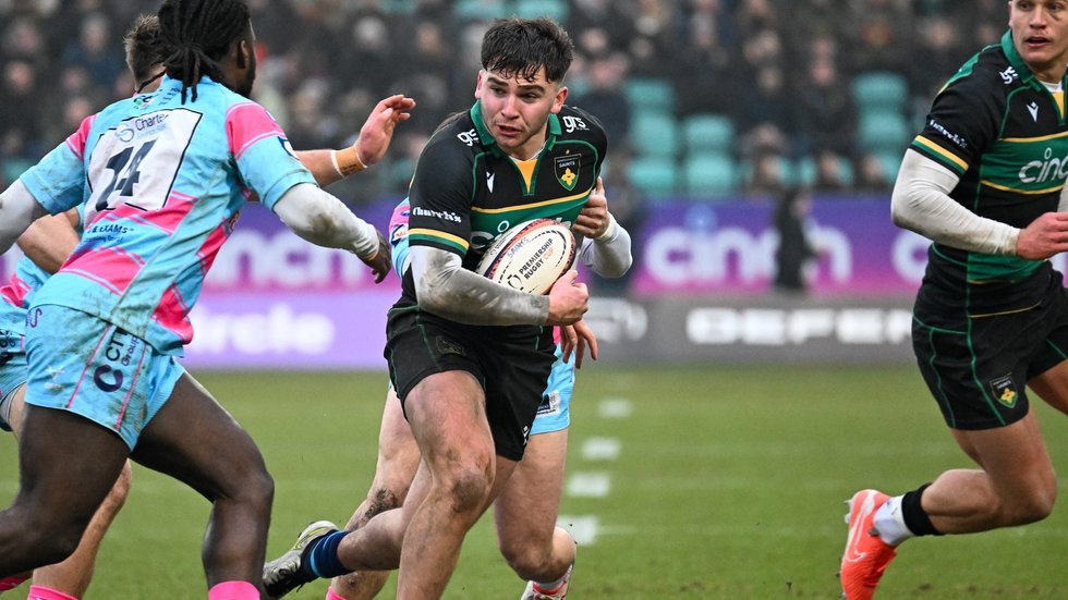 Northampton Saints’ Billy Pasco during the 2024/25 season.