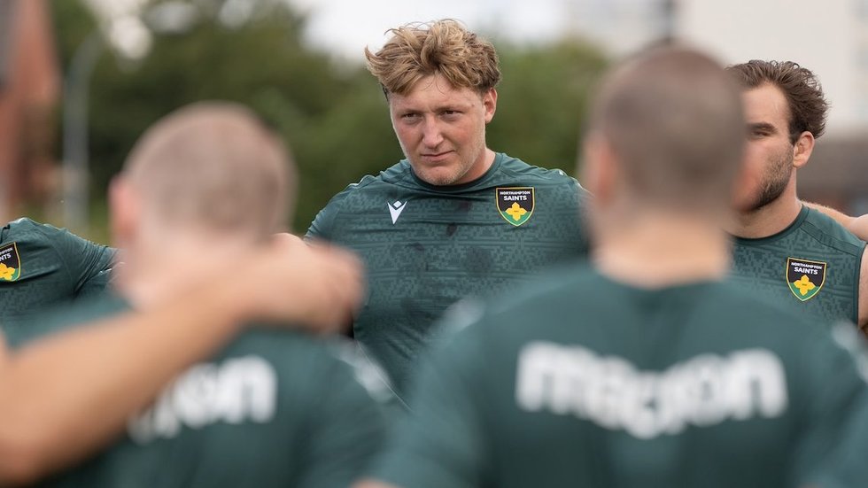 Northampton Saints’ George Smith during the 2024/25 season.