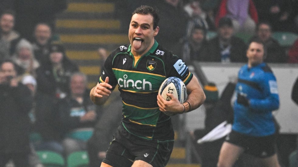 Northampton Saints’ Josh Kemeny during the 2024/25 season.