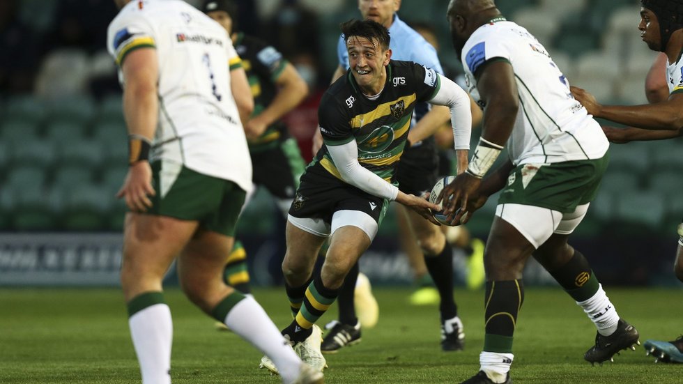 Northampton Saints' Alex Mitchell during the 2020/21 season