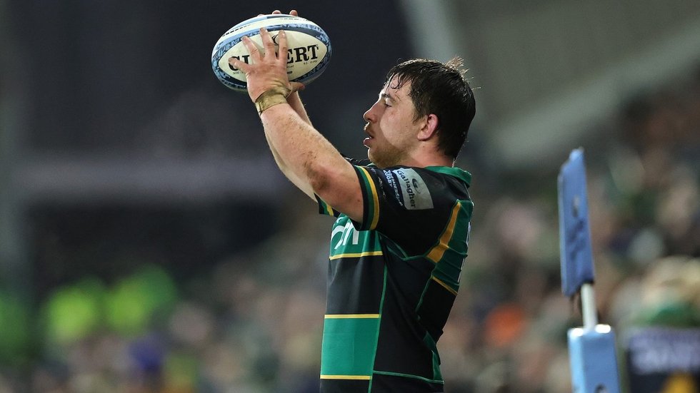 Northampton Saints’ Henry Walker during the 2024/25 season.