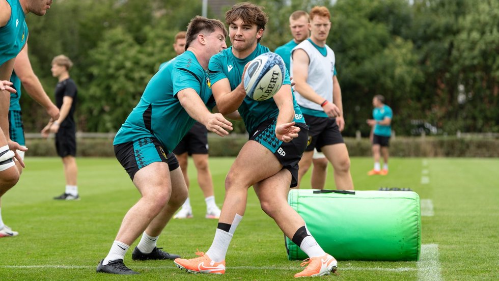 Billy Pasco of Northampton Saints