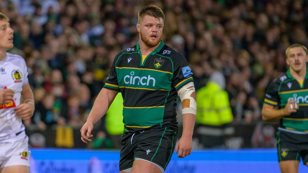 Northampton Saints’ Luke Green during the 2024/25 season.