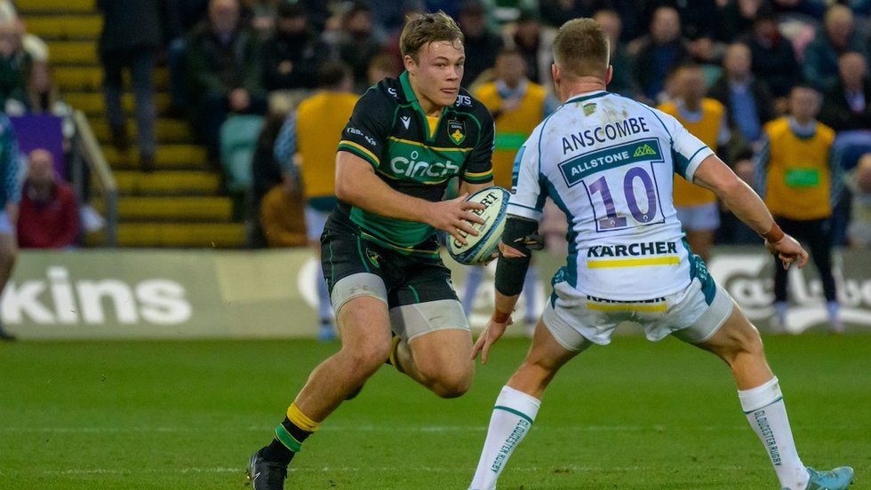 Northampton Saints’ Tom Litchfield during the 2024/25 season.