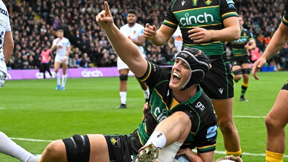 Northampton Saints’ Alex Coles during the 2024/25 season.