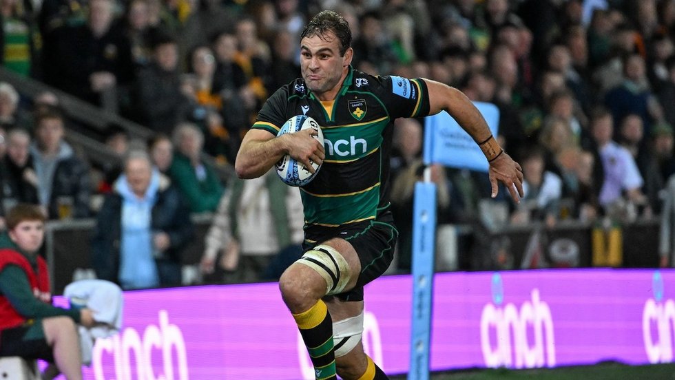 Northampton Saints’ Josh Kemeny during the 2024/25 season.