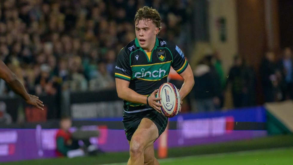 Ewan Baker of Northampton Saints