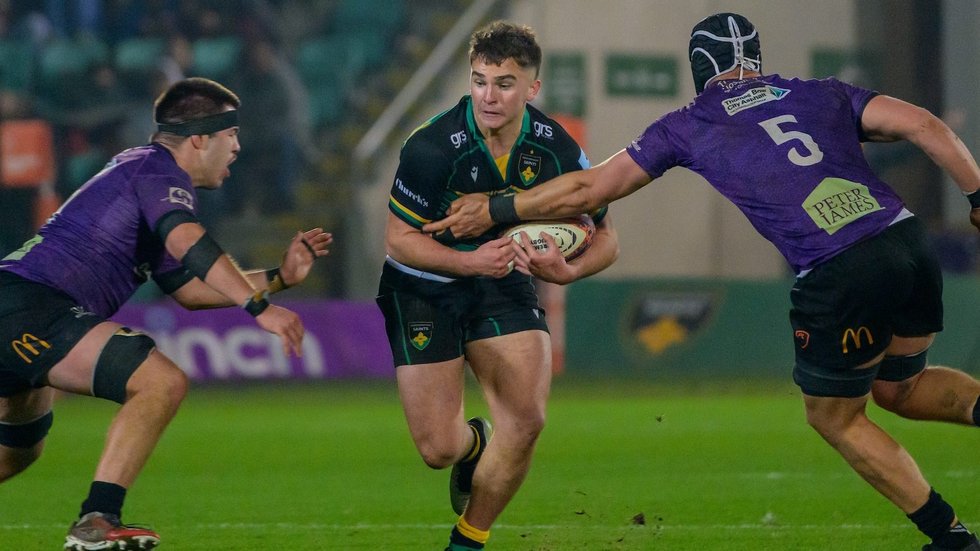 Northampton Saints’ Billy Pasco during the 2024/25 season.