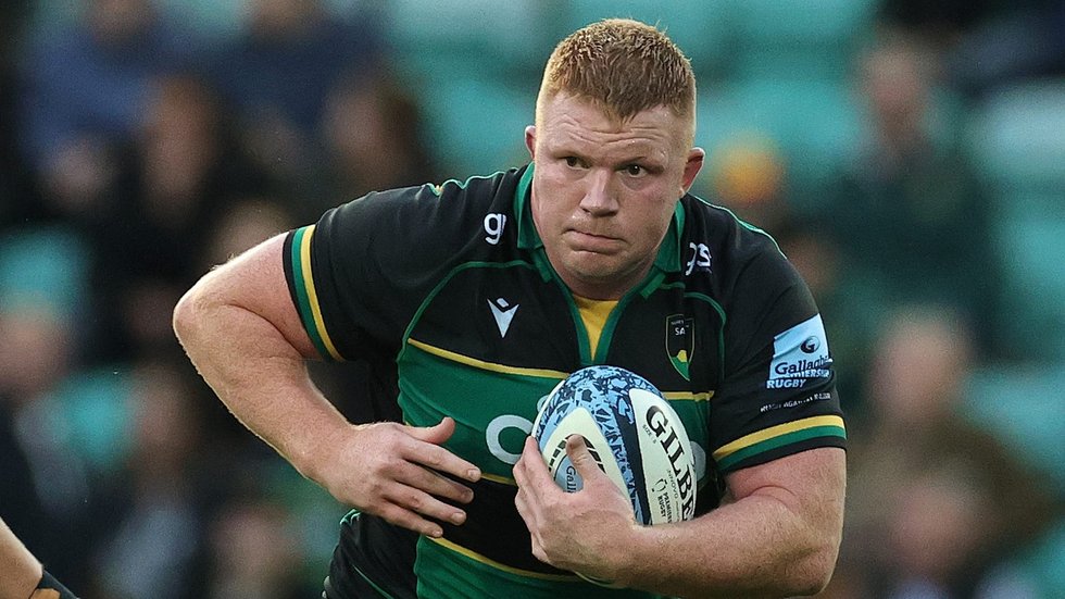 Northampton Saints’ Trevor Davison during the 2024/25 season.