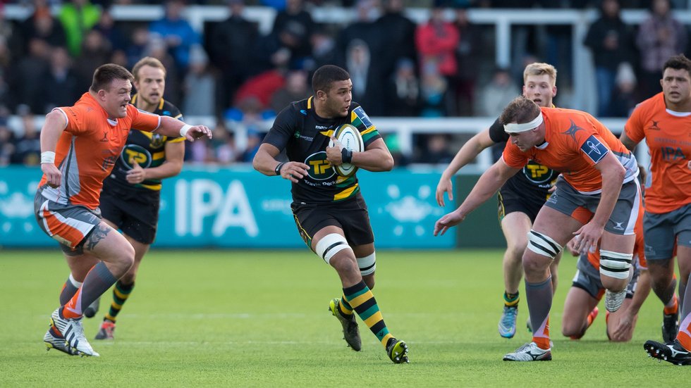 Northampton Saints' Lewis Ludlam during the 2016/17 season.