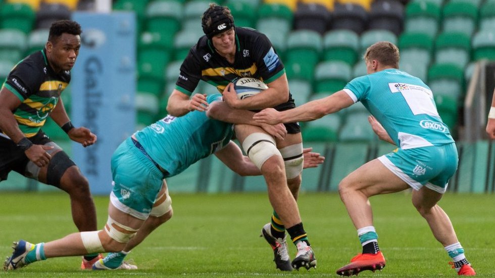 Northampton Saints' Alex Coles during the 2020/21 season