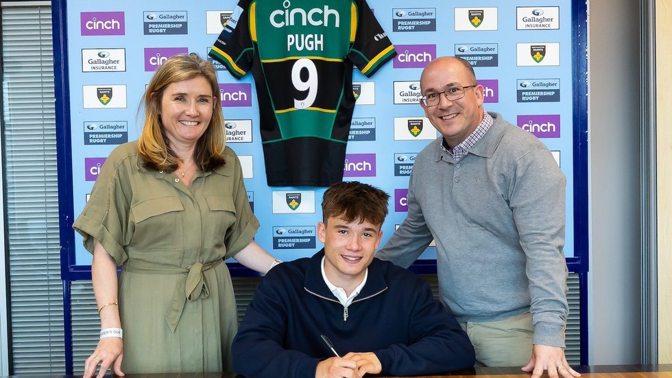 Northampton Saints’ Aiden Pugh.