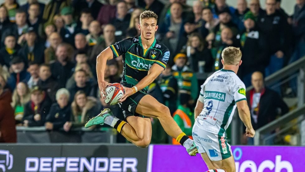 Northampton Saints’ Charlie Savala during the 2024/25 season.