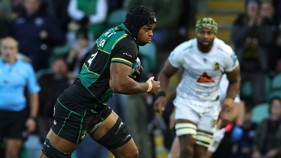 Northampton Saints’ Chunya Munga during the 2024/25 season.