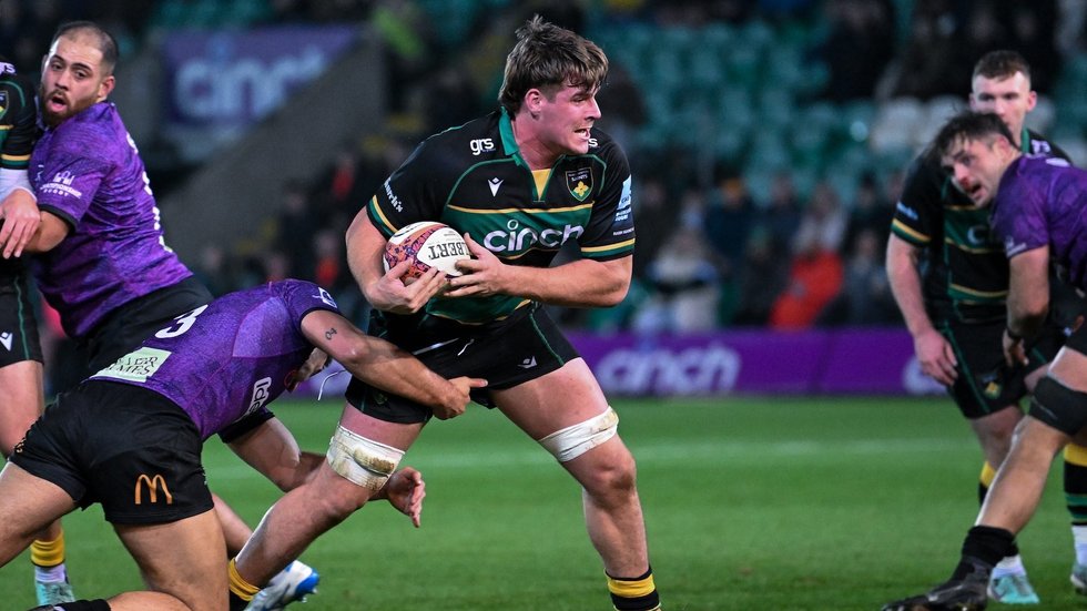 Reuben Logan of Northampton Saints