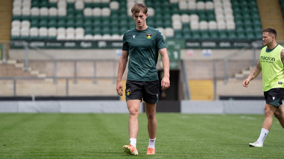 Northampton Saints’ James Pater during the 2024/25 season.