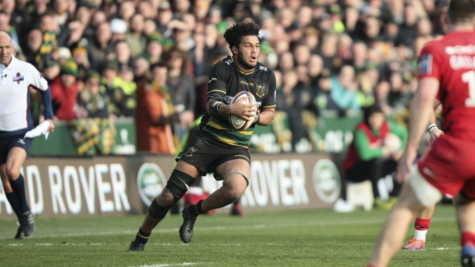 Northampton Saints' Lewis Ludlam during the 2018/19 season.