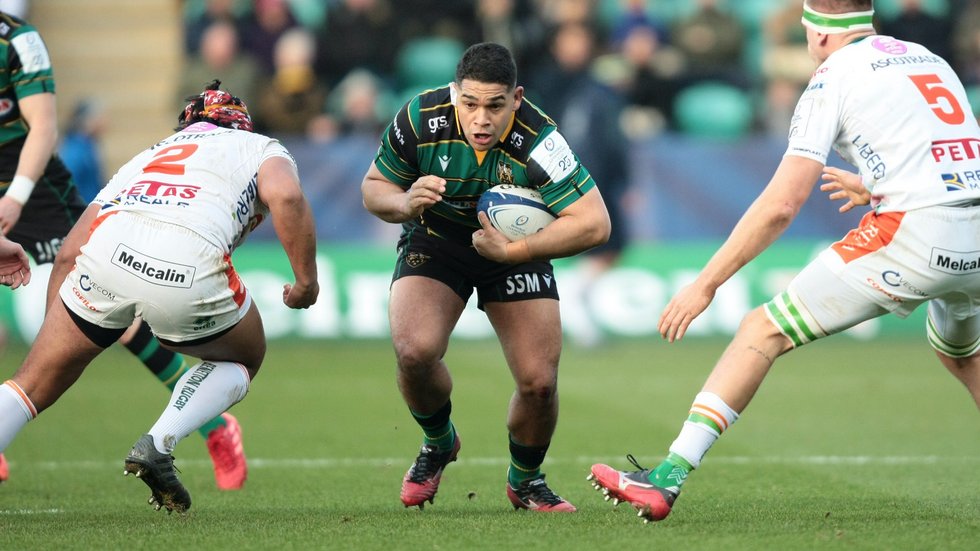 Northampton Saints' Sam Matavesi during the 2019/20 season